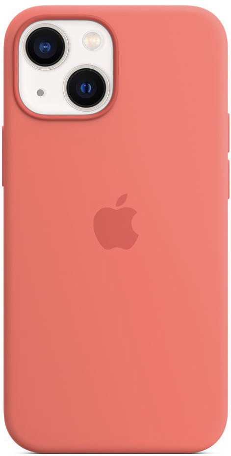 Чехол Silicone Case magsafe качество Lux для iPhone 13 Mini розовый помело в Тюмени